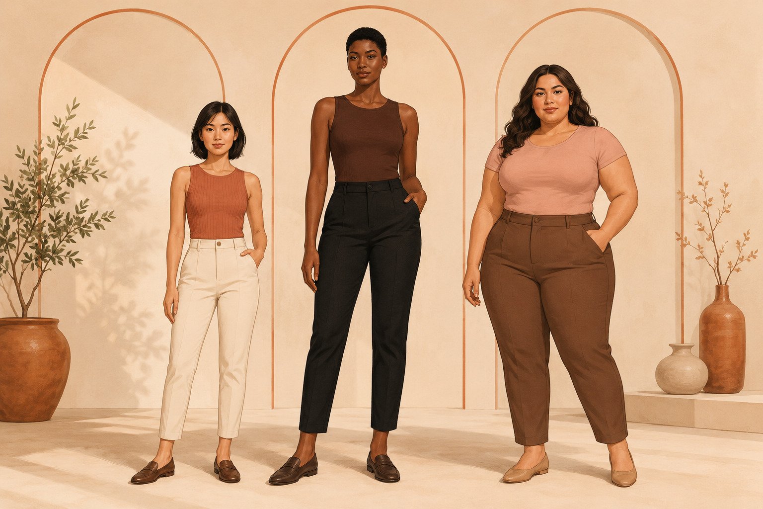 How to Dress an Inverted Triangle Body Shape